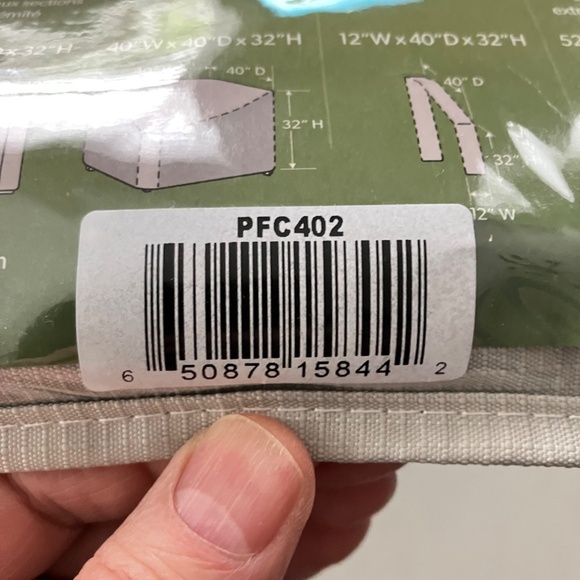 Treasure Garden Deep Seating Modular w/Elastic Outdoor Protective Cover NEW - Picture 5 of 17